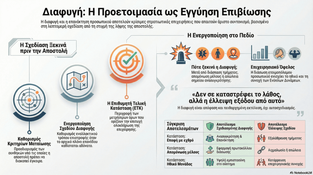 διαφυγη κ επανάκτηση